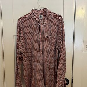 Southern Proper Red and Blue Checkered Button Down Shirt